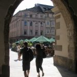 Lonja de los Paños en la Plaza del Mercado de Cracovia - Polonia Lonja de los Paños en la Plaza del Mercado de Cracovia - Polonia