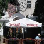 Restaurante judío en el Barrio de Kazimierz de Cracovia - Polonia Restaurante judío en el Barrio de Kazimierz de Cracovia - Polonia