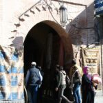 Rincón de la Medina de Marrakech en Marruecos