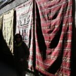 Rincón en la Medina de Marrakech en Marruecos