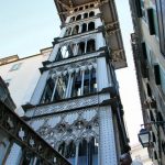 Elevador de Santa Justa en Lisboa