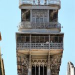 Mirador del Elevador de Santa Justa en Lisboa