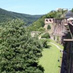 Mirador en el Castillo de Heidelberg en Alemania