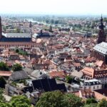 Vistas panorámicas de Heidelberg desde el castillo