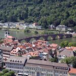 Vistas panorámicas de Heidelberg desde el castillo