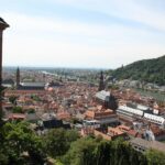 Vistas panorámicas de Heidelberg desde el castillo