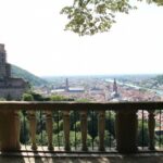 Vistas panorámicas de Heidelberg desde el castillo