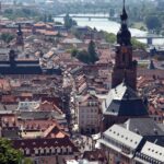 Vistas panorámicas de Heidelberg desde el castillo