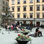 Plaza Stortorget de Gamla Stan, ciudad vieja de Estocolmo