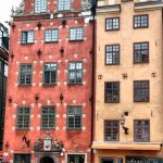 Plaza Stortorget del barrio Gamla Stan en Estocolmo