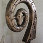 Objeto expuesto en el Museo de Barcos Vikingos de Oslo en Noruega