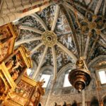 Decoración de la bóveda de la cabecera de la Catedral de Tarazona en Aragón