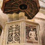 Decoración del púlpito de la Catedral de Tarazona en Aragón