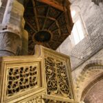 Decoración del púlpito de la Catedral de Tarazona en Aragón
