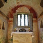 Abside de la iglesia de San Salvador de Valdediós en Asturias