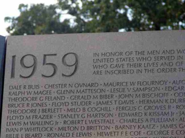 Vietnam Memorial de Washington - Estados Unidos