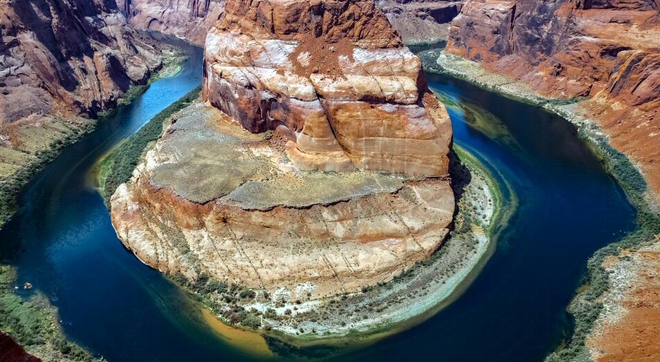 Horseshoe Bend en el rio Colorado en Arizona