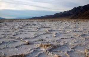 Mar de sal de Budwater a Death Valley a Califòrnia