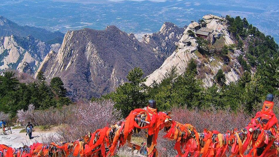 Xian ondoan Huashan mendia