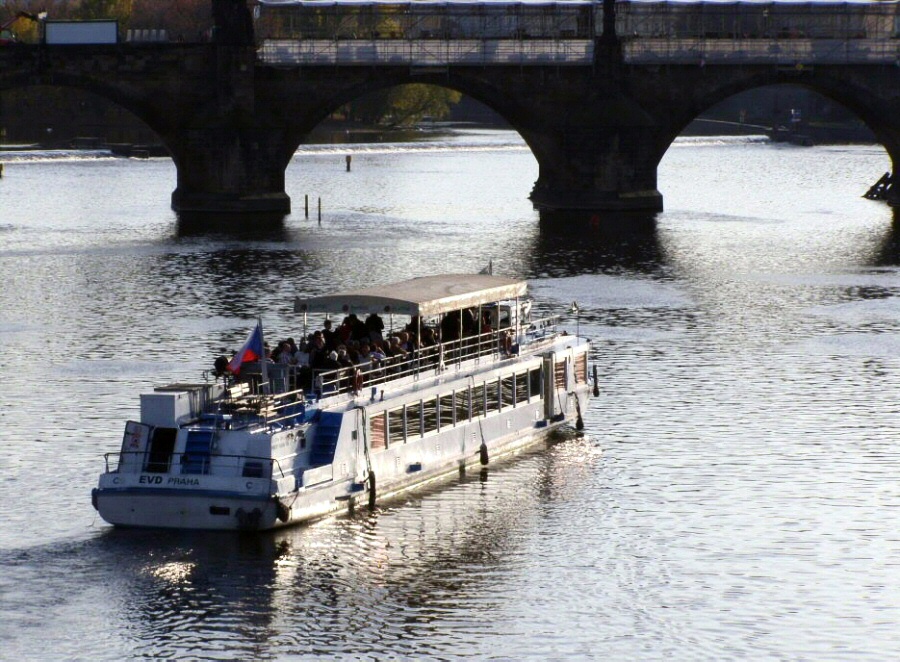 fotos praga crucero barco rio moldava 001