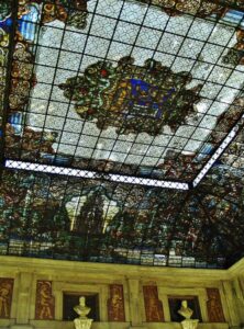 Salón de la Cristalera en la Casa de la Villa en Madrid