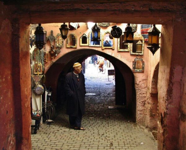 Medina de Marrakech en Marruecos