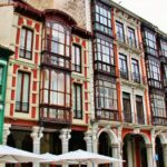 Rincón del centro histórico de Avilés en Asturias