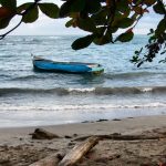 Playas caribeñas de Puerto Viejo al sur de Costa Rica