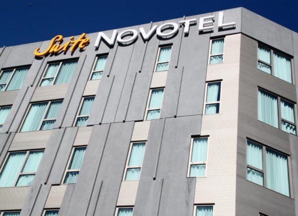 Fachada del Hotel Suite Novotel de Málaga