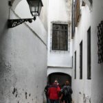 Pasaje en el Barrio de Santa Cruz en Sevilla