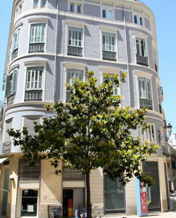 Edificio en el centro histórico de Málaga