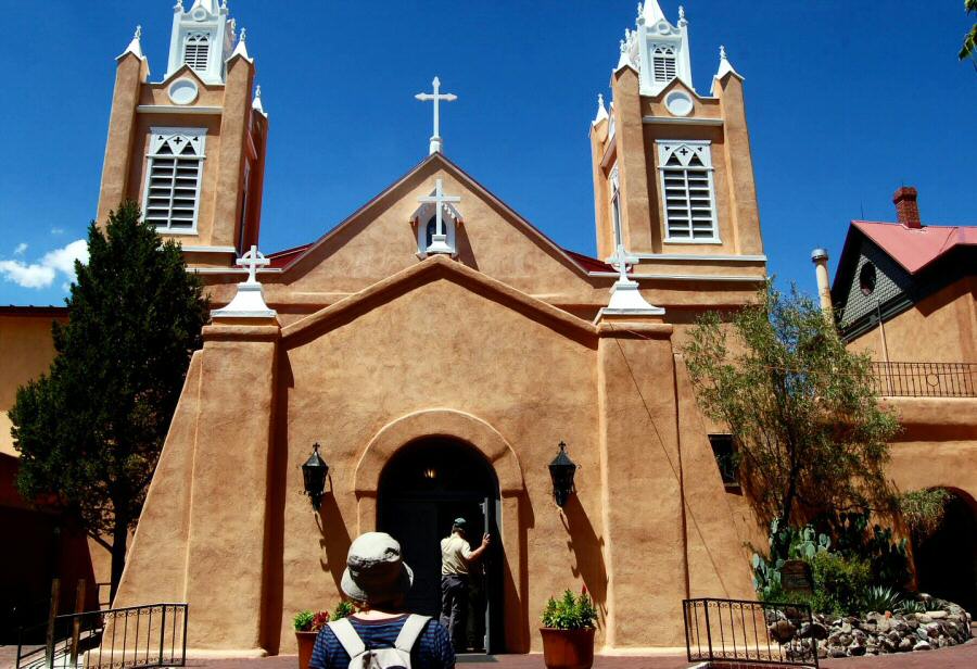 Ermita de San Felipe Neri en Alburquerque en Nuevo Mexico