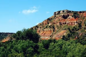 Palo Duro Canyon Park nær Amarillo i Texas