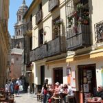 Terrazas en el centro histórico de Málaga