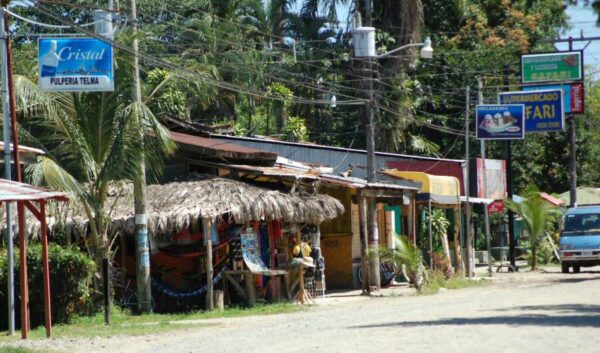 Cahuita cerca de Puerto Viejo en el Caribe sur de Costa Rica