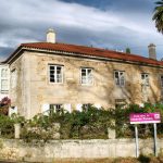 Casa natal de Eduardo Pondal en Ponteceso en la Costa da Morte de Galicia