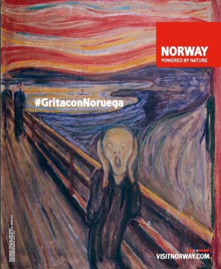Concurso de Noruega para celebrar el año Munch autor de El Grito