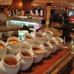 Buffet de desayuno en Hotel Barceló Corralejo Bay en Fuerteventura