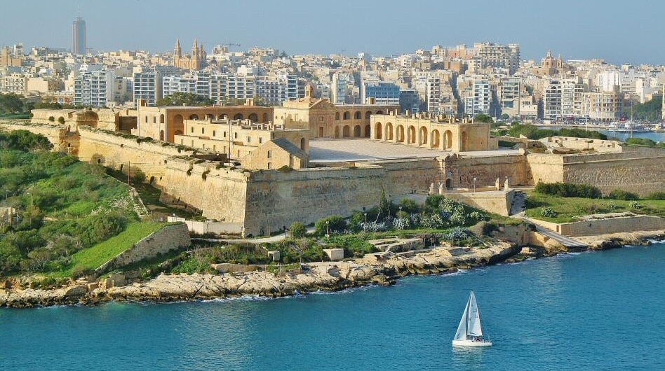 Vistas desde La Valeta en Malta