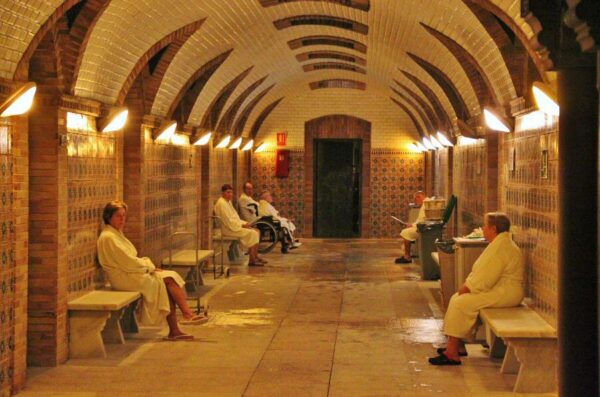 Galería termal del Balneario de Archena en Murcia