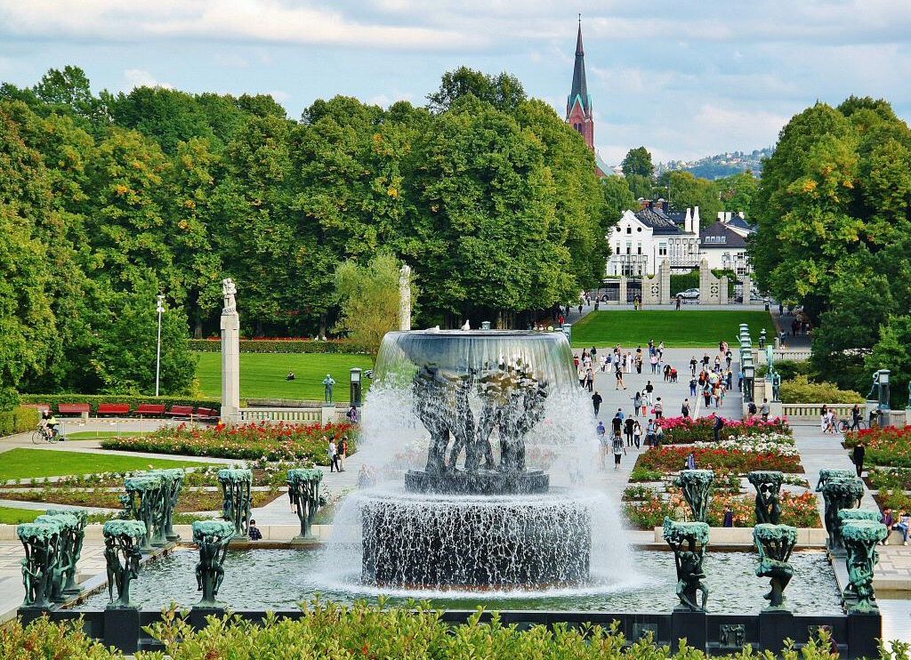 Parque Vigeland en Oslo