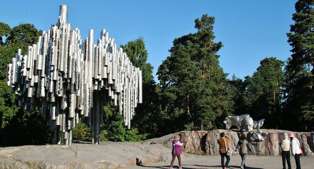 Monumento a Sibelius en Helsinki