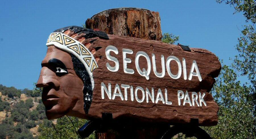 Parque nacional de las Secuoyas en California en Estados Unidos