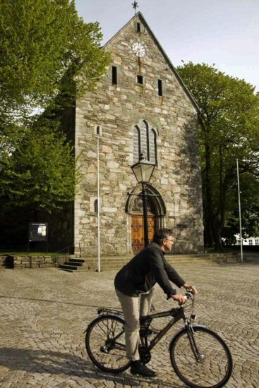 Catedral de Stavanger al sur de Noruega