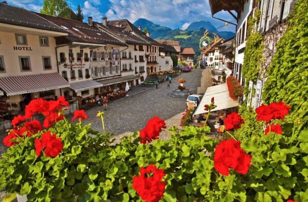 Gruyéres en la región de Friburgo @Foto: Turismo Suiza