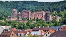 Castillo de Heidelberg en Alemania