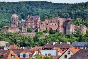 Castillo de Heidelberg en Alemania