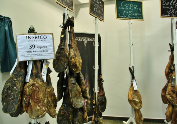 Jamones ibéricos de la Dehesa Extremadura