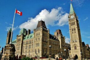 Parlamento de Ottawa en Canadá