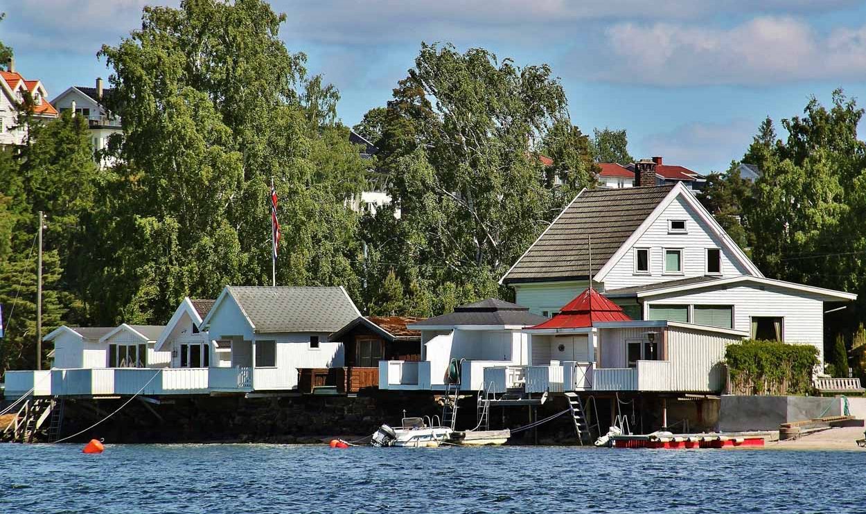 Paseo en barco por fiordo de Oslo